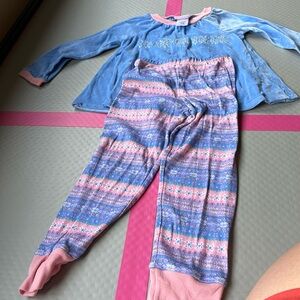 Bitty baby girl pajamas